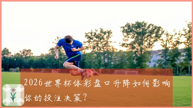 2026世界杯体彩盘口升降如何影响你的投注决策？